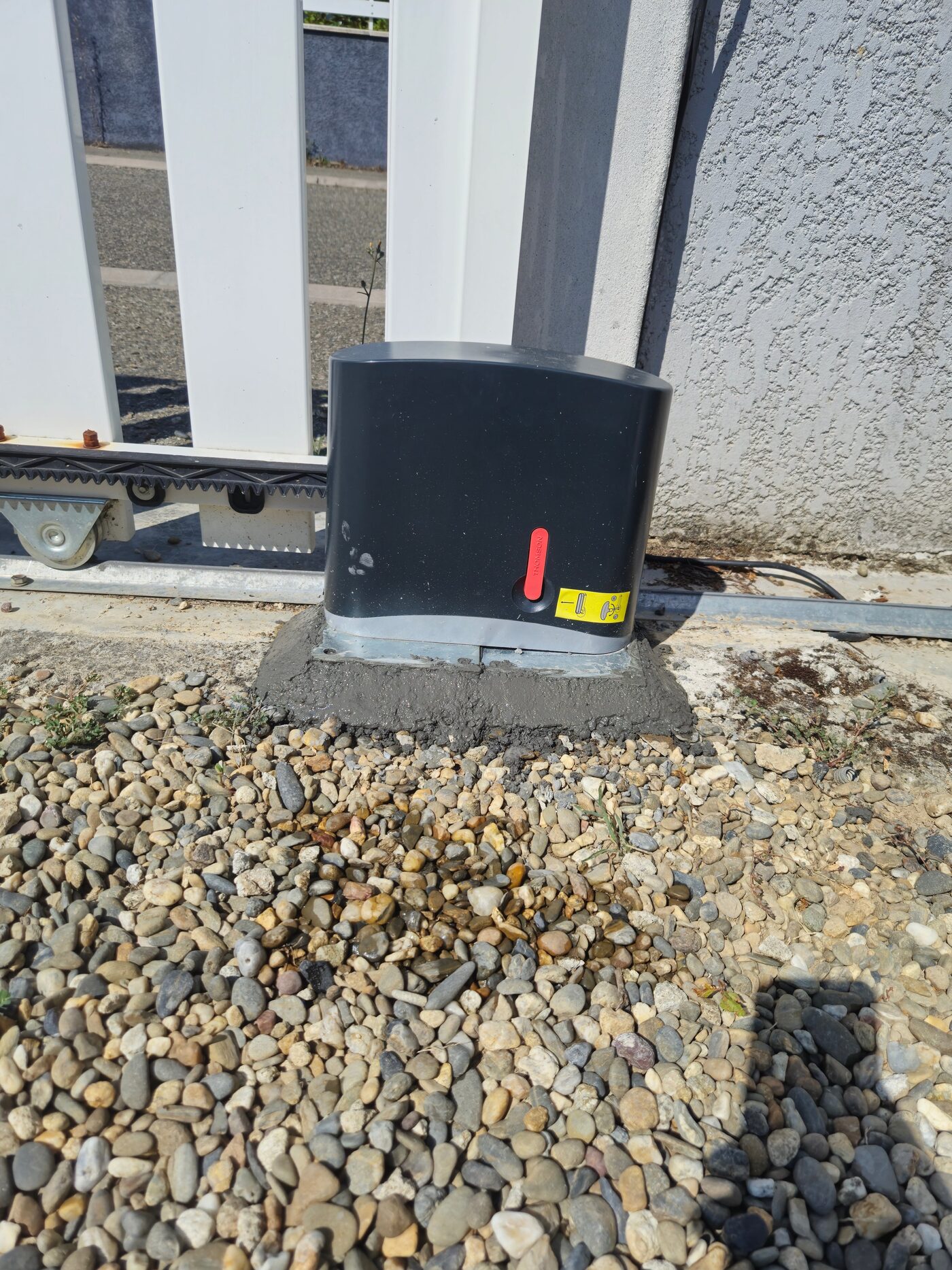 Remplacement moteur de portail coulissant